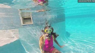 goddess swimming pool naked Russian erotics with Irina Poplavok