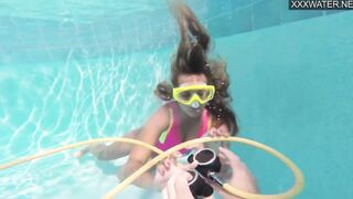 goddess swimming pool naked Russian erotics with Irina Poplavok