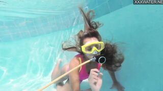 goddess swimming pool naked Russian erotics with Irina Poplavok