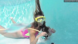 goddess swimming pool naked Russian erotics with Irina Poplavok