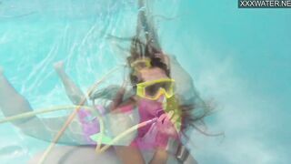 goddess swimming pool naked Russian erotics with Irina Poplavok