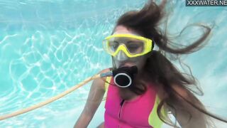 goddess swimming pool naked Russian erotics with Irina Poplavok