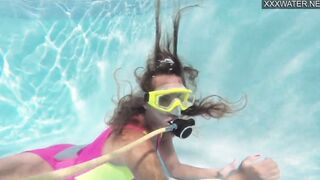 goddess swimming pool naked Russian erotics with Irina Poplavok
