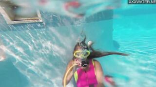 goddess swimming pool naked Russian erotics with Irina Poplavok