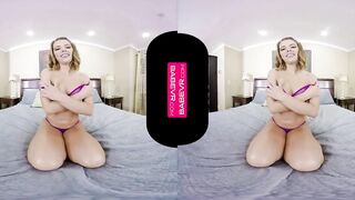 BaBeVR.com Adriana Chechik Does Homemade Squrting Sex Dildo Performance 4U