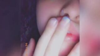 SEX TAPE MONTAGE: College Sexy Plays with Vibrators While Smoking and Watching Porn