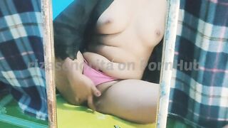 Sexsual pinay finger fuck into front of the mirror