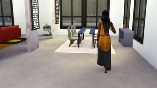Punjab cougar catches her son masturbating on the bed Inside His Room Then she called him to her room to help him have sex for the first time