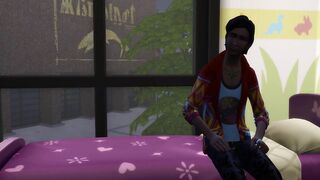 Punjab cougar catches her son masturbating on the bed Inside His Room Then she called him to her room to help him have sex for the first time
