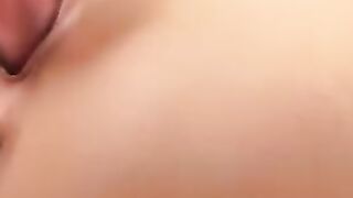 Orgasmic goo leaking out of cunt closeup!