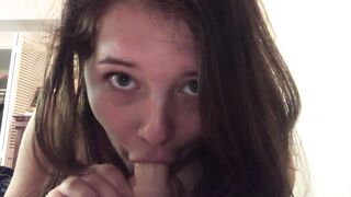 BARELY LEGAL 19 YEAR OLD SQUIRTS WHILE PARENTS ARE GONE