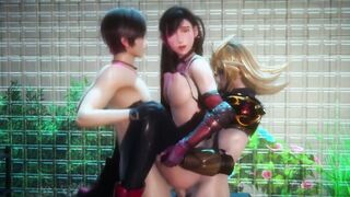 Room X Tifa X Extreme Multiplayer Sex