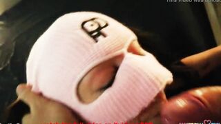 Young lovers. She blows her BF's long penis and then gets banged.