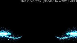 Solo Goddess with long titties, Loren is masturbating, into VR