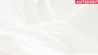 LETSDOEIT - Sasha Rose - Vulgar Wifey Masturbates Into Bed With Husband Near Her