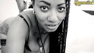 TU VENGANZA - Morelia Mazo and Alex Moreno - BBW Hispanic 19 Yo pov Drilled By African Dick
