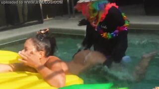 teenagers year mature Lifeguard gets banged! for clout
