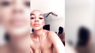 Light Skin Ebony cunt with mouth Has the Prettiest Melons on the Internet