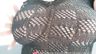 Vends-ta-culotte - French Big Tit cougar Masturbates inside Underwear