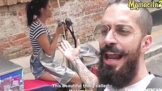 CARNE DEL MERCADO - Yamile Mil and Logan Salamanca - Bae Hispanic Loves This Kind Of Approach