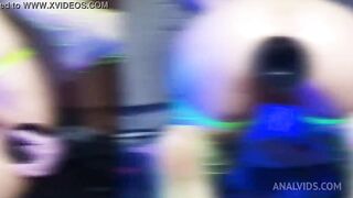 Stacy Bloom enjoy Snake TheWonderToy deep bulge and anal fisting SBS060