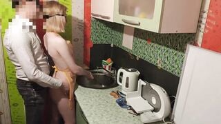 Kitchen fucked. Beauty blonde rough banged on kitchen table. julandjon
