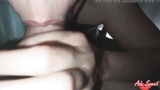 Curvy step sister makes him cum so much - long load