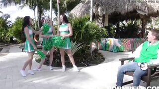 Cheerleader Screwed Fest Sabrina Snow, Alice Visby, Sofie Reyez
