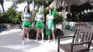 Cheerleader Screwed Fest Sabrina Snow, Alice Visby, Sofie Reyez