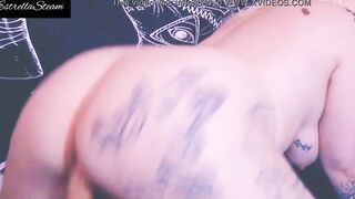 My huge booty bounces on top of a dick