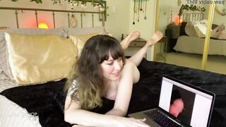 PAWG can tell cock, is just by seeing the fellatio