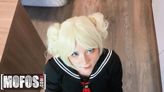 Mofos - Sweetie Fox Dresses Up To Got Her Bf's Ebony Bull Attention & Hides A Ass Plug Inside Her Butt