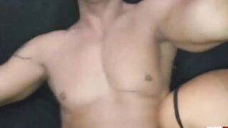 Danny Cutie hoe gets her hubby Mike babe after a full day of work with that Hot fellatio