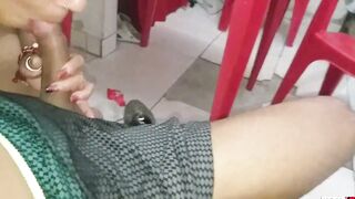 Danny Cutie hoe gets her hubby Mike babe after a full day of work with that Hot fellatio