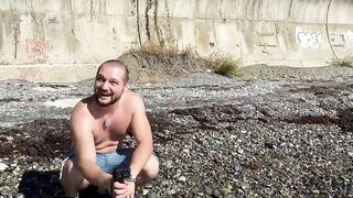 PICK UP YOUNG BIMBOS & MAKE GANG BANG SEX PARTY ON THE BEACH one