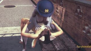Zootropia Furry Cartoon 3D - Judy Hoops blows and is Boned by a Fox - Animation Porn