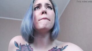 Rough vagina and throat fucking, Stacy go WILD