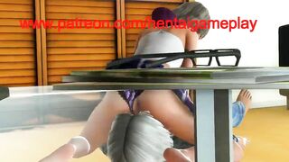 Yuna final fantasy cosplay anime bimbos having sex with a tourist man inside babe porn scene