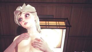 Frozen Animated 3D - Elsa Enjoying when her hooters are touched and pounded - Cartoon Manga Japanese Porn Disney