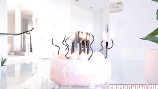Cutie Step Daughter Nikole Nash Sucks Candles and Her DAD