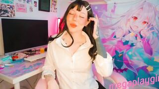 NAGATORO SHOWING OFF SEMPAI AGAIN WITH SEX TOY CONTROL AND SLOPPY HEAD COSPLAY DIRTYTALK