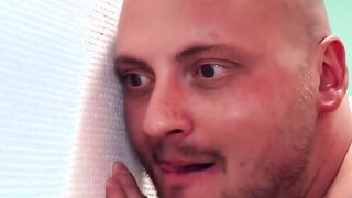 HORNYHOSTEL - Gigantic Ass Blonde Lovita Fate Takes A Hard Penis In Hostel Restroom