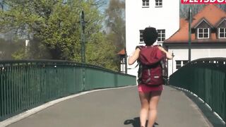 HORNYHOSTEL - Big Tits Dark Haired Stacy Bloom Needs A Long Penis For Her Vlog Full Sex Video