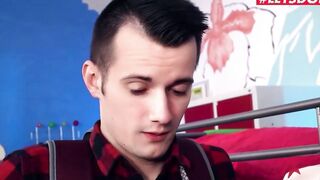 TURNED ON HOSTEL - Huge Boobed Rich Thot Needs An Anal 3-Way
