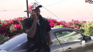 Curvy ebony Women with big butt wants the BBC during ebony Sex