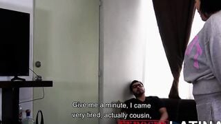 fucking the cousin while waiting for the boyfriend porn in spanish