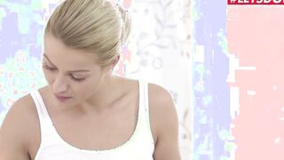 RELAXXXED - Masseuse Cherry Kiss Getting Drenched Into Oil And Fucks Client - LETSDOEIT