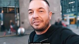 Fat german bimbo in nylons inside a real fuck! date with a stranger