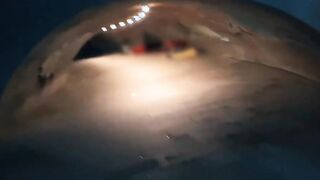 Fat german bimbo in nylons inside a real fuck! date with a stranger