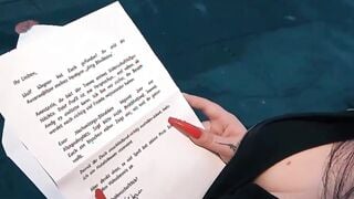 Fat german bimbo in nylons inside a real fuck! date with a stranger